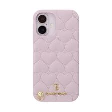 ストラップ付背面ケースiPhone 16 [ Lavender Pink ]