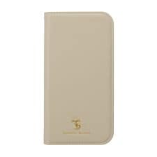 手帳ケース iPhone 16 Pro [ Beige ]