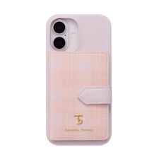カードウォレット付背面ケースiPhone 16 [ Lavender Pink ]