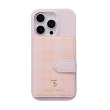 カードウォレット付背面ケースiPhone 16 Pro [ Lavender Pink ]