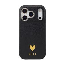 【ELLE】背面ケース iPhone 17 Pro [ Black ]