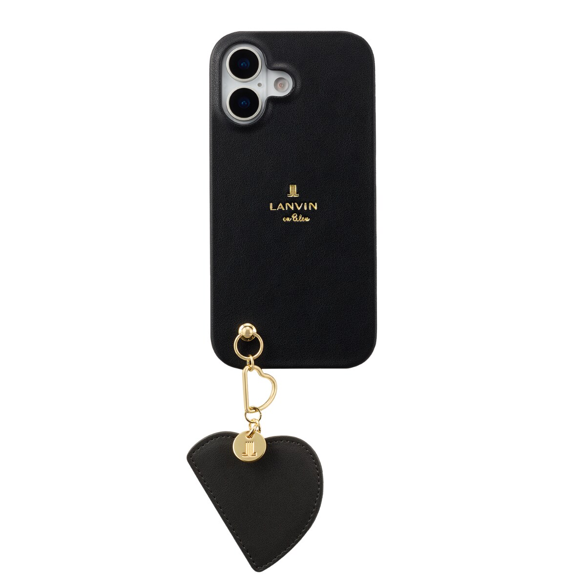 iPhone16 ランバンオンブルー ハードケース with ハートチャーム iPhone 16 Pro ハートチャームスマホケース|LANVIN en Bleu
