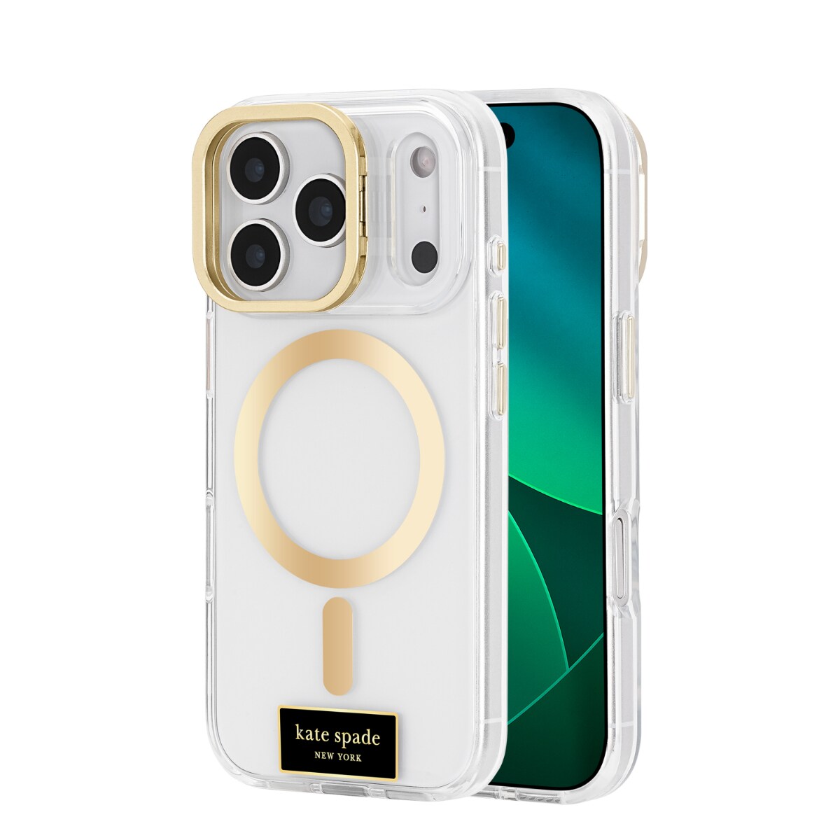 kate spade new york】マグセーフ対応クリアケース iPhone 13 Pro