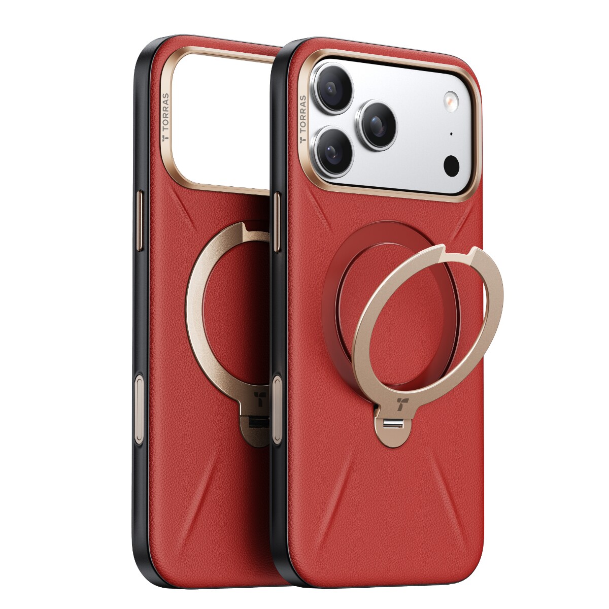 [�}���C]�yTORRAS�z���U�[�g�[�� iPhone 17 Pro Max [ Red ]/TORRAS�iTORRAS�j Red