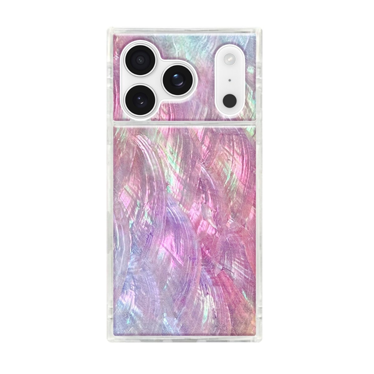 [�}���C]�yFLAUNT�z�X�N�G�A�P�[�XiPhone 17 Pro [ Pink Pearl ]/�t�����g�iFLAUNT�j Pink Mother of Pearl