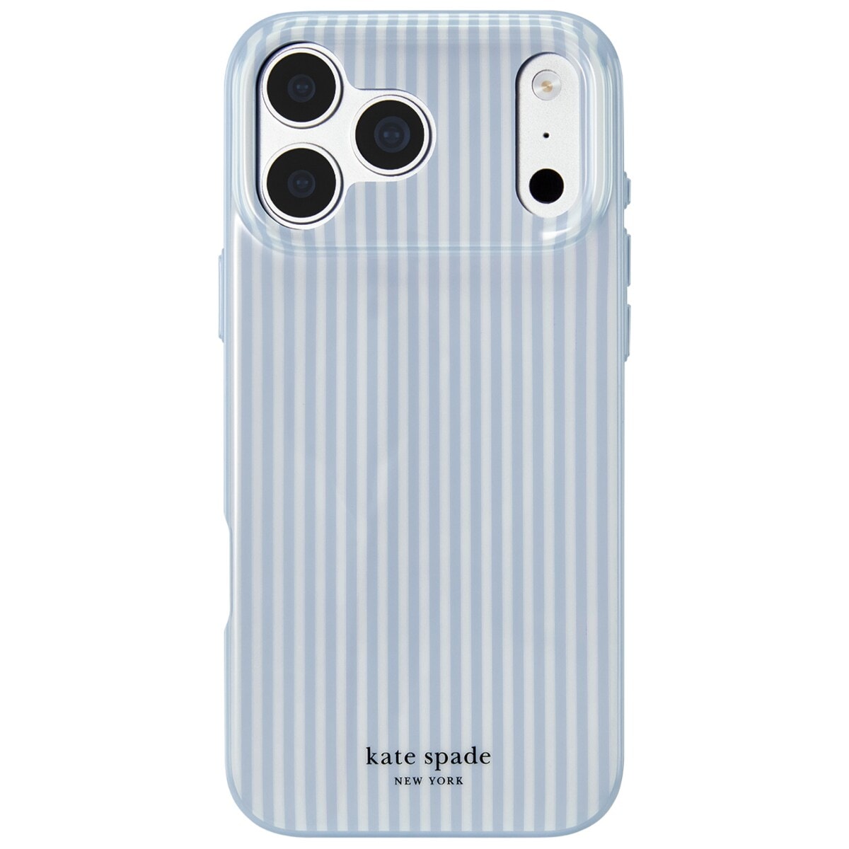 [�}���C]�ykate spade new york�z�}�O�Z�[�t�Ή��v���e�N�g�P�[�X iPhone18Pro/�P�C�g�E�X�y�[�h �j���[���[�N�ikate spade new york�j Faux Stripe Diamond