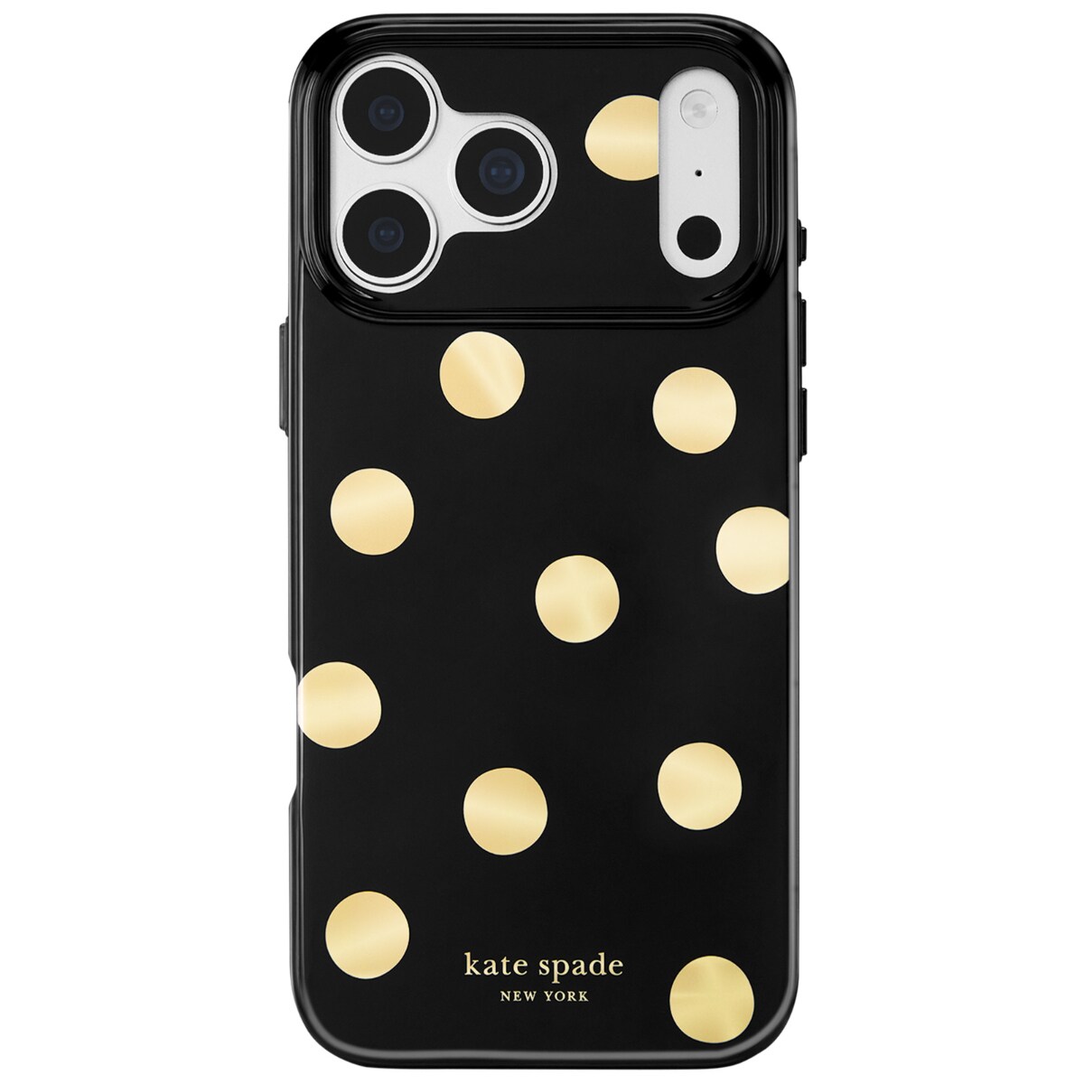 [�}���C]�ykate spade new york�z�}�O�Z�[�t�Ή��v���e�N�g�P�[�X iPhone18PM/�P�C�g�E�X�y�[�h �j���[���[�N�ikate spade new york�j Metallic Classic Dot