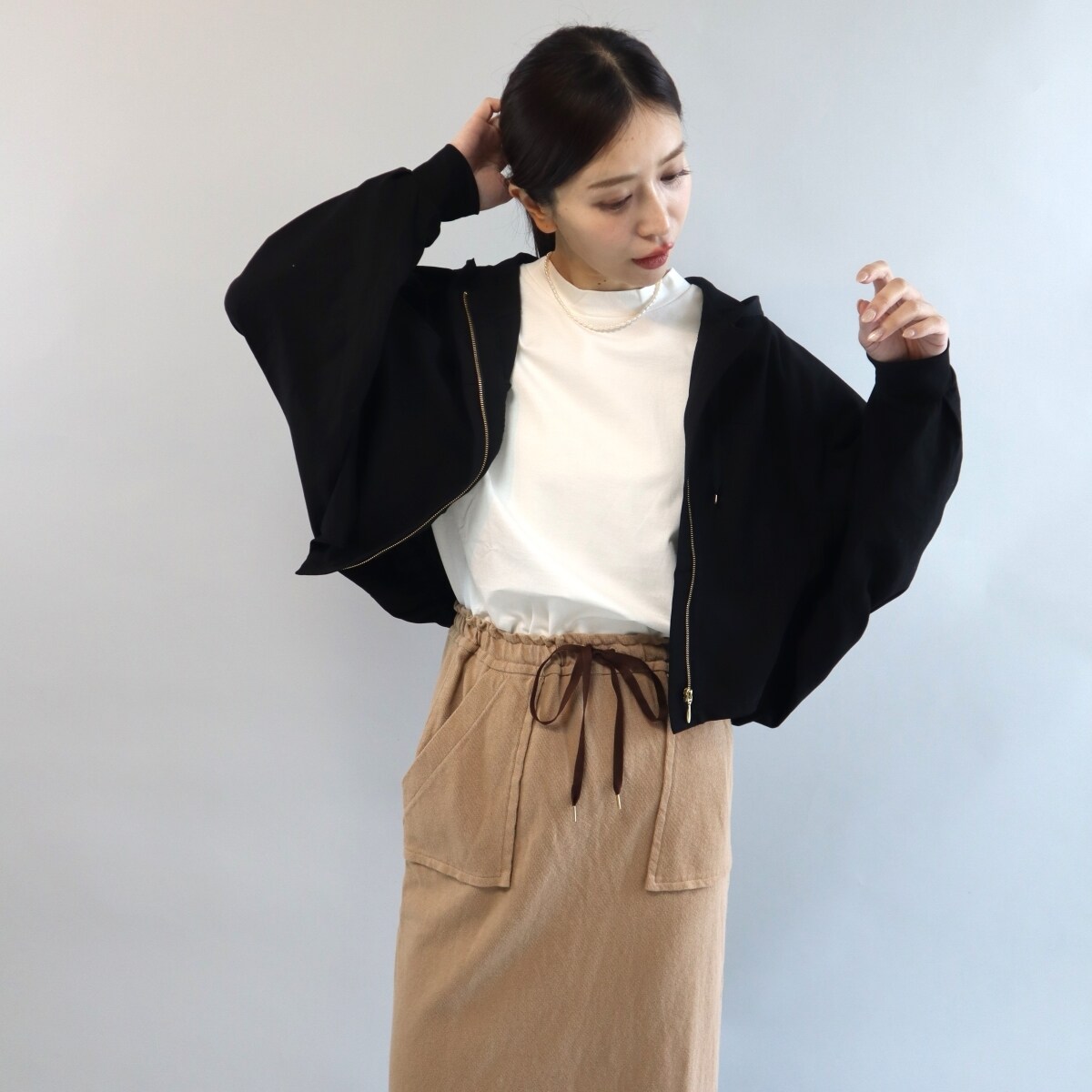 コットン鹿の子ボレロパーカー | エトレリー(etre relie) | マルイ