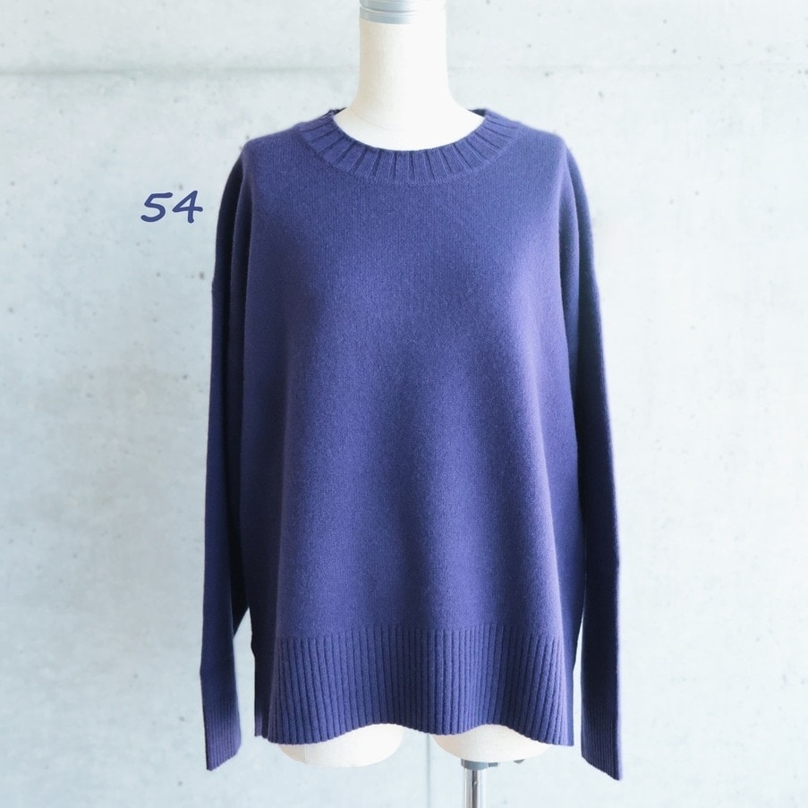 カシミア混クルーネックプルオーバーニット | エトレリー(etre relie