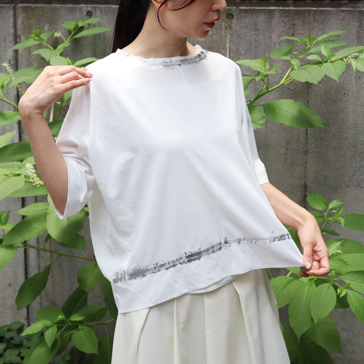 エトレリー（etre relie）/【etre relie】箔プリントTシャツ etre relie】箔プリントTシャツ | エトレリー(etre relie) | マルイ