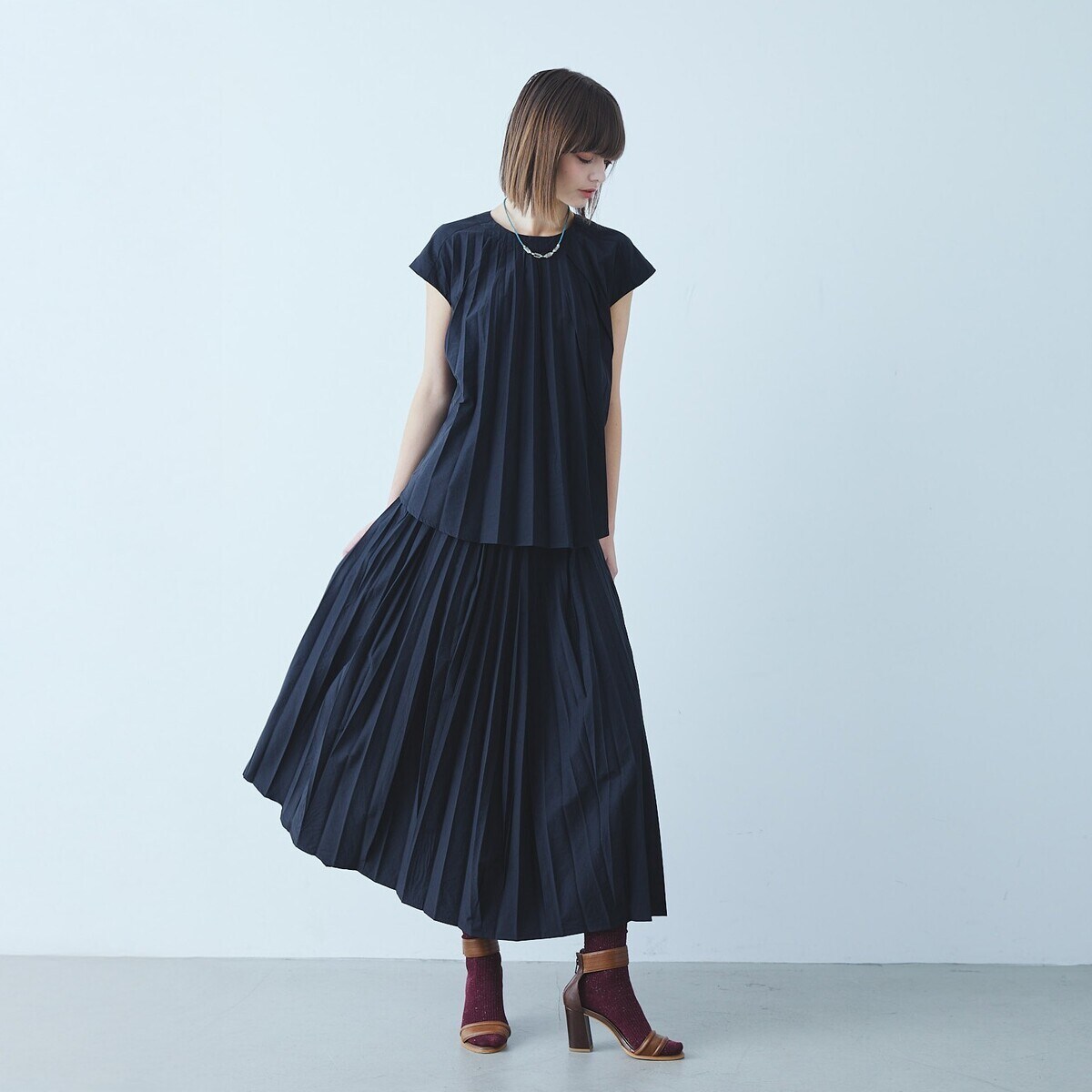 etre relie】 グロッシービンテージバレルスカート | エトレリー(etre