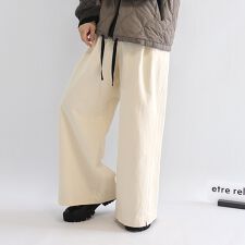 エトレリー(etre relie)の【etre relie】ウール混チノワイドパンツ