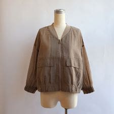 【etre relie】 シアーシャンタンブルゾン