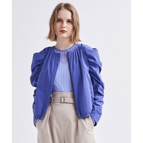タックスリーブZIPジャケット | ランバン オン ブルー(LANVIN en Bleu 