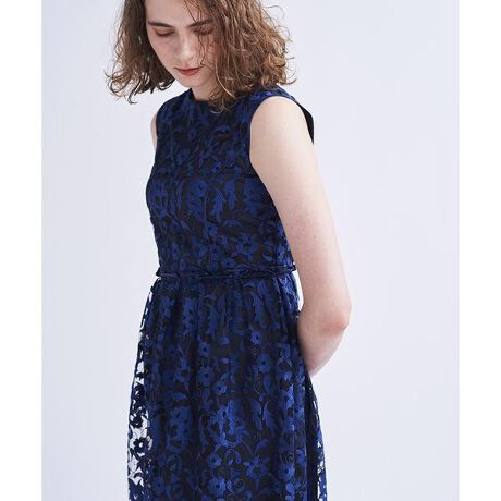 フラワーレースワンピース ランバン オン ブルー Lanvin En Bleu ファッション通販 マルイウェブチャネル
