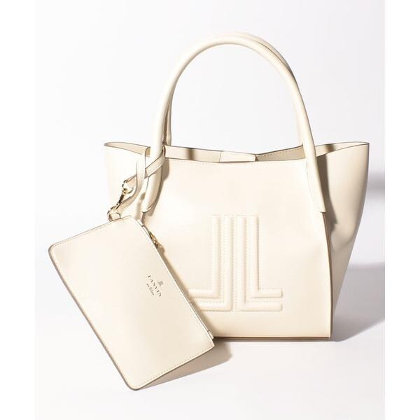 【保証書付】 | ミニポーチ付きトートBAG ランバン en ブルー(LANVIN オン バッグ