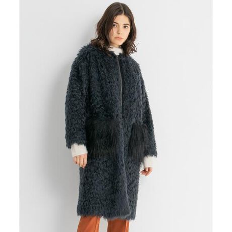 ノーカラーコート | ランバン オン ブルー(LANVIN en Bleu) | マルイ  