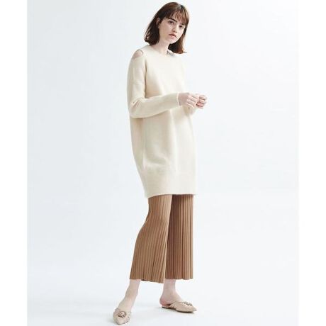オープンショルダーニットワンピース ランバン オン ブルー Lanvin En Bleu ファッション通販 マルイウェブチャネル