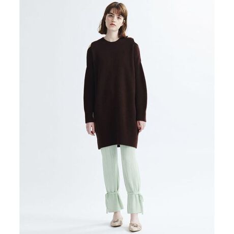 オープンショルダーニットワンピース ランバン オン ブルー Lanvin En Bleu ファッション通販 マルイウェブチャネル