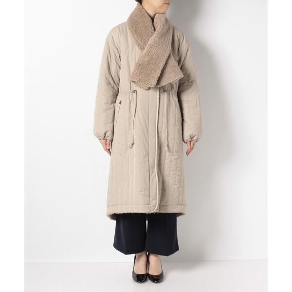 ランバンオンブルー リバーシブルキルティングコート 定価59,000円 ランバンオンブルー リバーシブルキルティングコート 定価59,000円