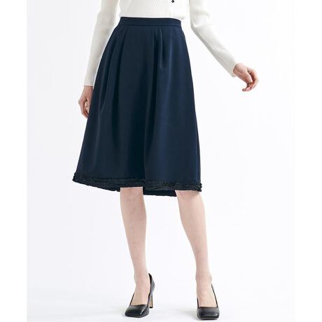 セットアップ対応商品】フリルヘムスカート | ランバン オン ブルー  