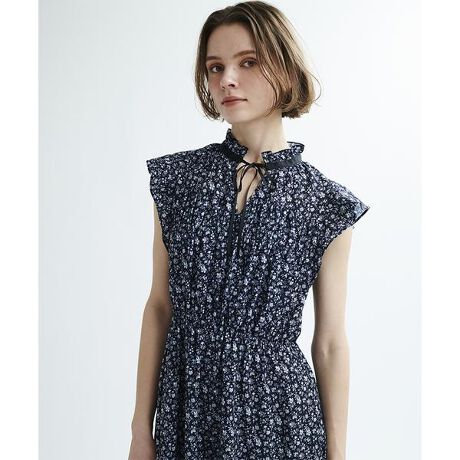 小花プリントワンピース | ランバン オン ブルー(LANVIN en Bleu 