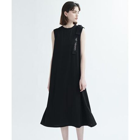 リボンブローチカットワンピース | ランバン オン ブルー(LANVIN en 