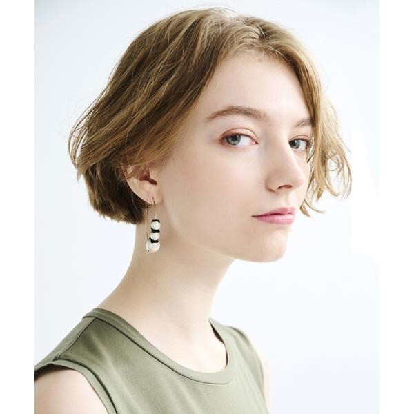 フープパールピアス | ランバン オン ブルー(LANVIN en Bleu