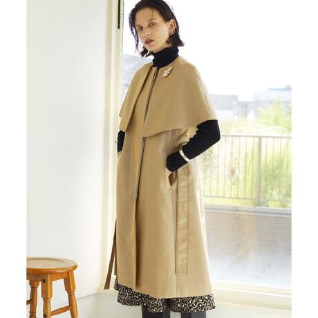 ケープ付2WAYトレンチコート | ランバン オン ブルー(LANVIN en 
