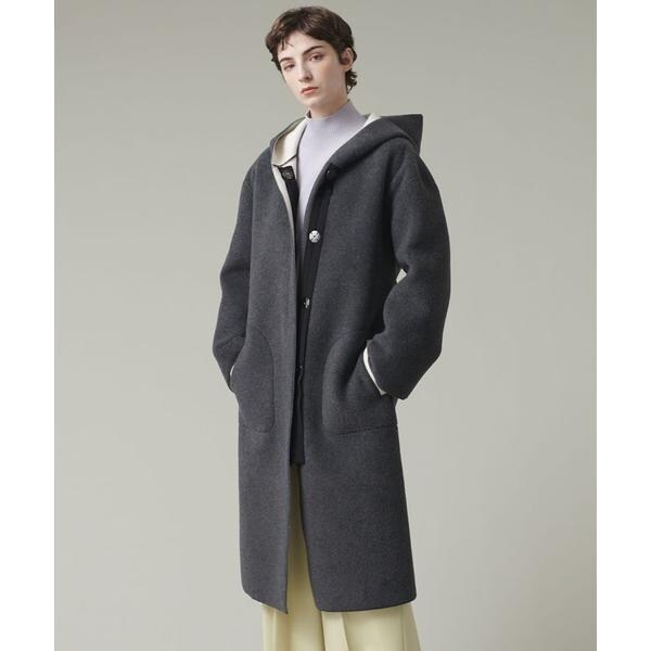 LANVIN en Bleu バイカラーボンディングコート バイカラーボンディングコート | ランバン オン ブルー(LANVIN