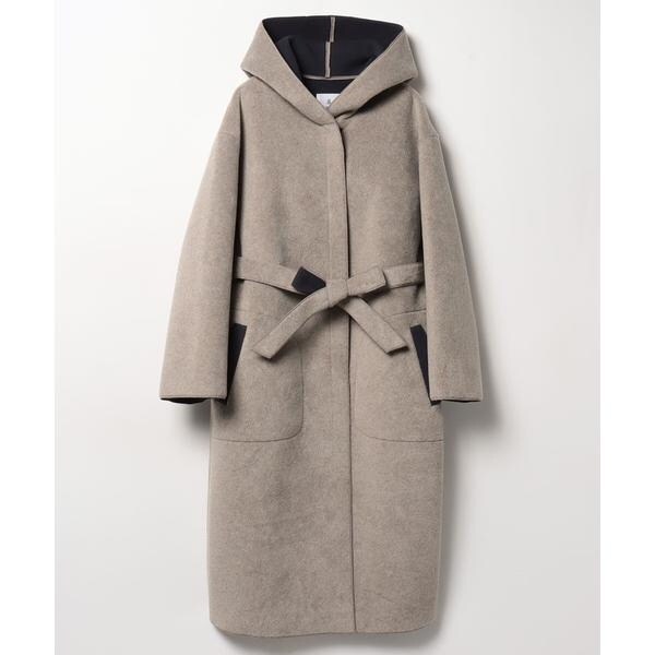 LANVIN en Bleu バイカラーボンディングコート バイカラーボンディングコート | ランバン オン ブルー(LANVIN