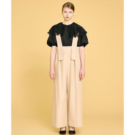 ワイドベルトサスペンダーパンツ | ランバン オン ブルー(LANVIN  