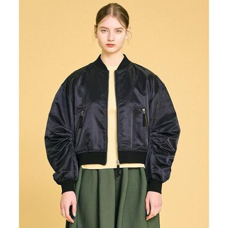 LANVIN 申し出 en Bleu / ランバン オン ブルー ジョーゼットギャザー 