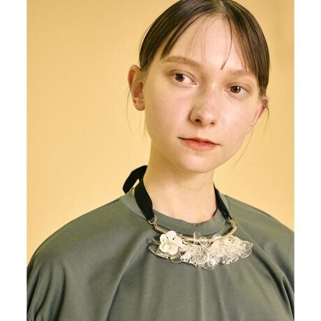 フラワーネックレス | ランバン オン ブルー(LANVIN en Bleu) | マルイ 