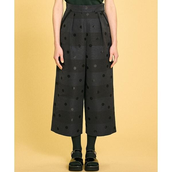 LANVIN　セットアップ　水玉ブラック LANVINセットアップ水玉ブラック