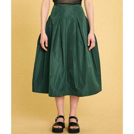 ツイルタックフレアスカート | ランバン オン ブルー(LANVIN en Bleu 