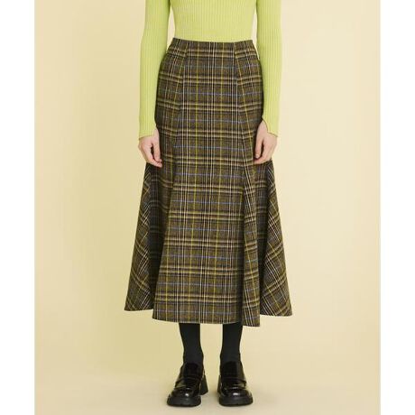 トランペットフレアスカート | ランバン オン ブルー(LANVIN en Bleu 