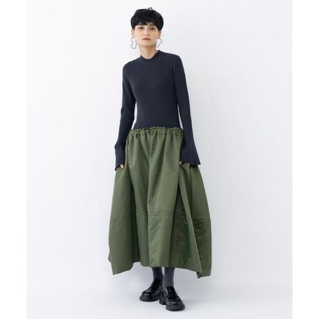 VERY掲載】ニットコンビワンピース | ランバン オン ブルー(LANVIN en 