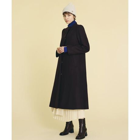 ボトルネックウールコート | ランバン オン ブルー(LANVIN en Bleu 