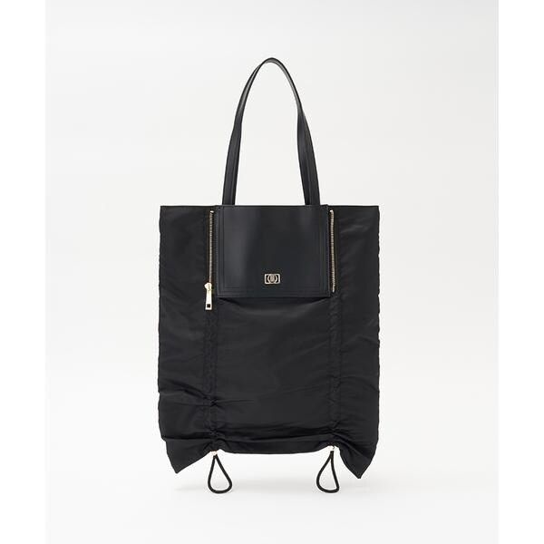 【今大人気☆】LANVIN ギャザートート コンパクトに折りたためる LANVIN en Bleu トートバッグ グログランギャザートートバッグ