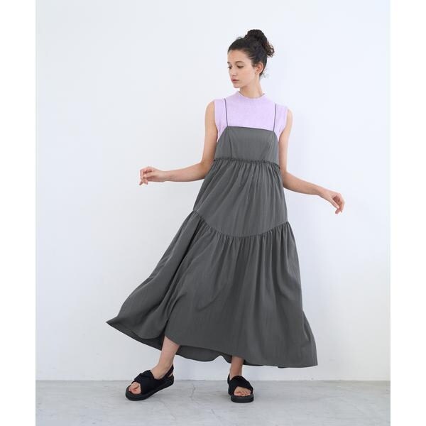 ティアードキャミワンピース | ランバン オン ブルー(LANVIN en