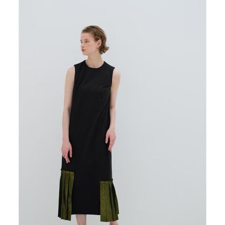 メタリックプリーツヘムワンピース | ランバン オン ブルー(LANVIN en 