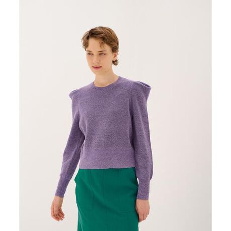 タックスリーブデザインニット | ランバン オン ブルー(LANVIN en Bleu 