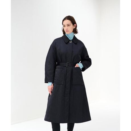 中綿ステンカラーコート | ランバン オン ブルー(LANVIN en Bleu  