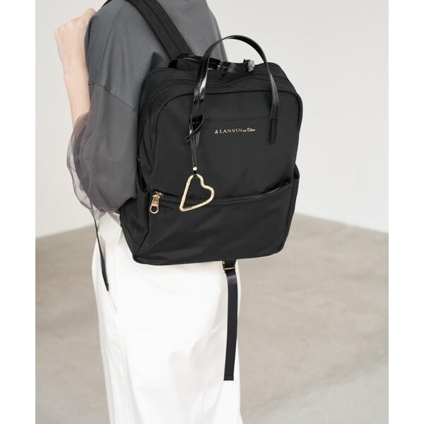 ランバン　マルク ハートカラビナリュック 484210 LANVIN en Bleu(ランバン オン ブルー)｜マルク ハートカラビナ