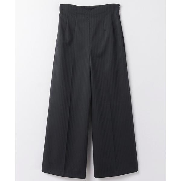 ランバンワイドパンツ☆新品 ピンストライプワイドパンツ | ランバン オン ブルー(LANVIN en