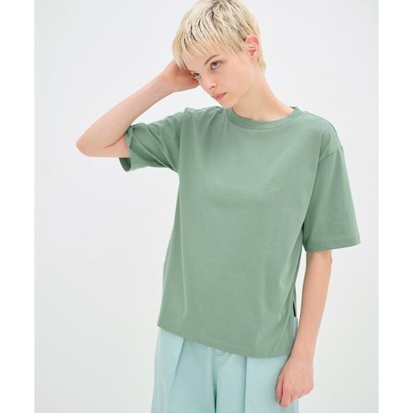 LANVIN en Bleu / ランバン オン ブルー ワンポイントロゴTシャツ LANVIN en Bleu｜ワンポイントロゴTシャツ | Rakuten Fashion