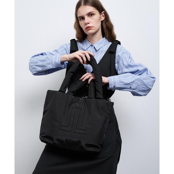 パデッドロゴBIGバッグ | ランバン オン ブルー(LANVIN en Bleu