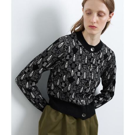 135th Anniversary ジャガードニットカーディガン | ランバン オン  