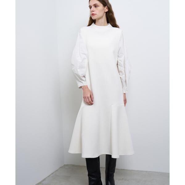 LANVIN en Bleu◇チュールドレス/ノースリーブワンピース/38